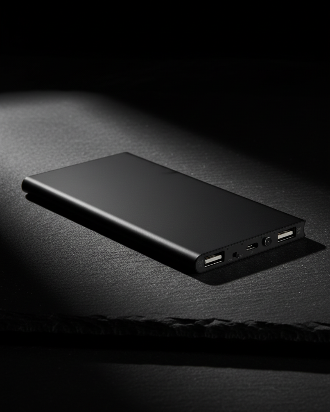 CHARGE ON THE GO POWERBANK - BLACK